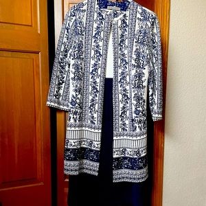 Danny & Nicole short sleeve dress with jacket.